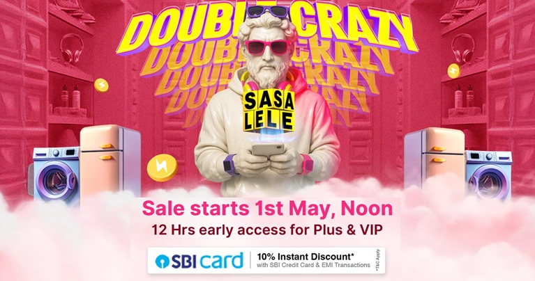 India Desire : Flipkart Summer SASA LELE Sale 1st May 2025: Upto 90% Off On Refrigerators, Fan, Cooler & Air Conditioners + Extra 10% Off With SBI Credit Card